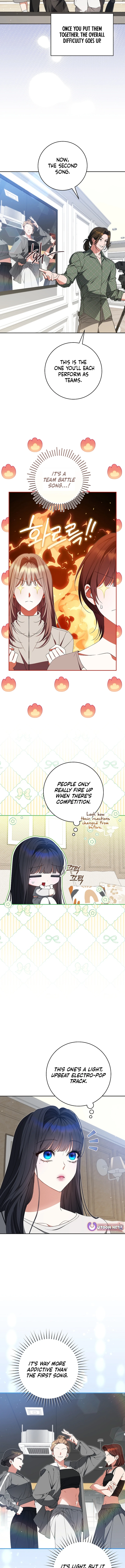 I Became the Leader of a Doomed Girl Group Chapter 42 Page 9