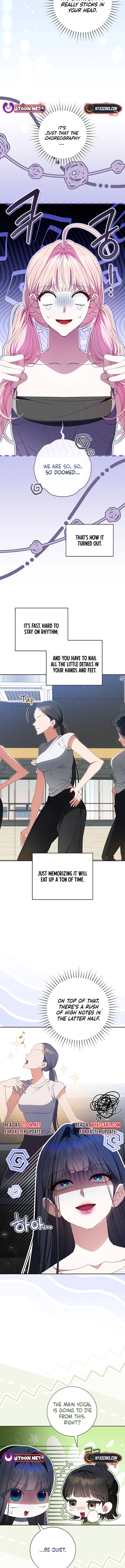 I Became the Leader of a Doomed Girl Group Chapter 42 Page 10