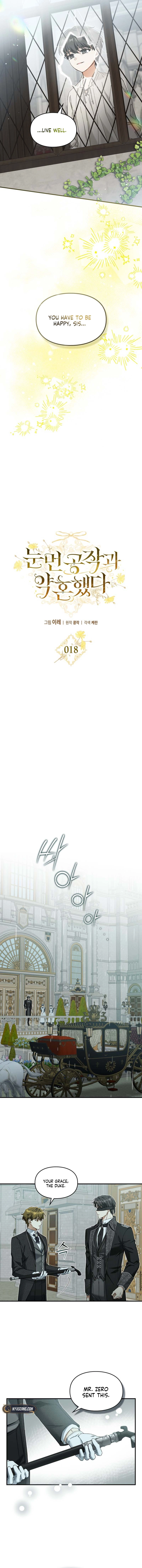 I Got Engaged To The Blind Duke Chapter 18 Page 8