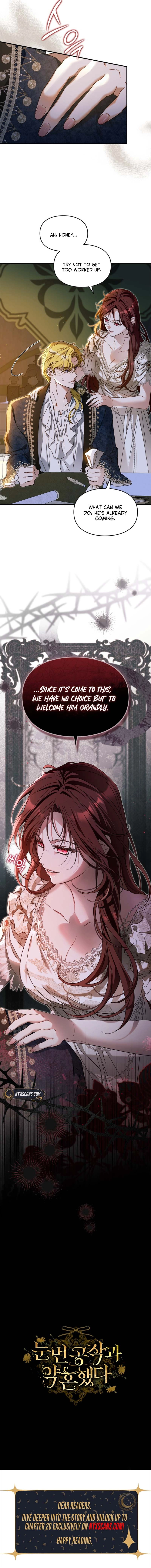 I Got Engaged To The Blind Duke Chapter 18 Page 13