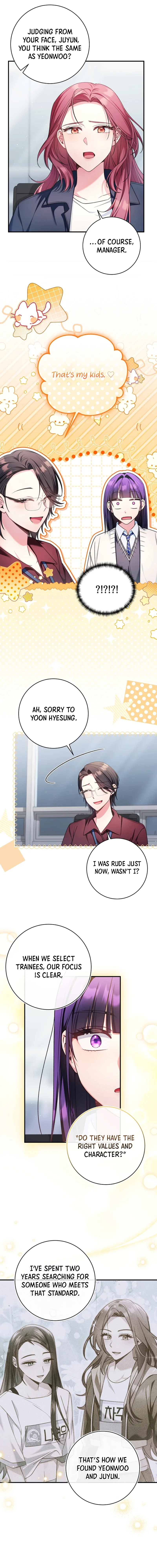 I Tried to Debut My Kid, But Ended Up Debuting Myself Chapter 30 Page 10