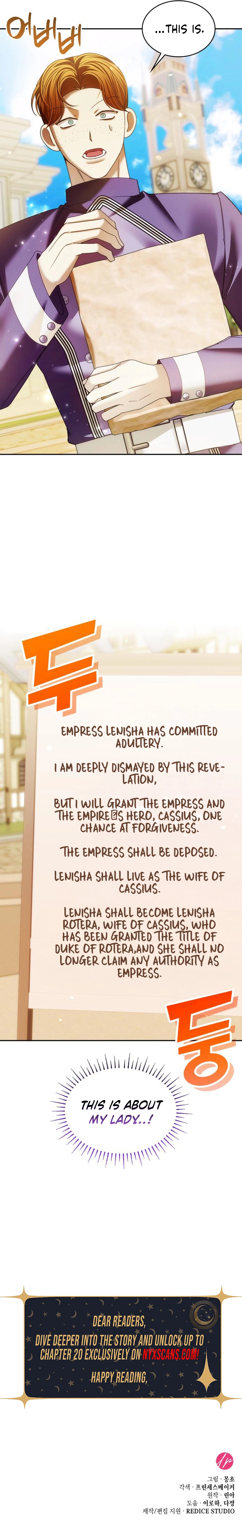 In the Empress’s Bedroom Lives a Snake Chapter 20 Page 14