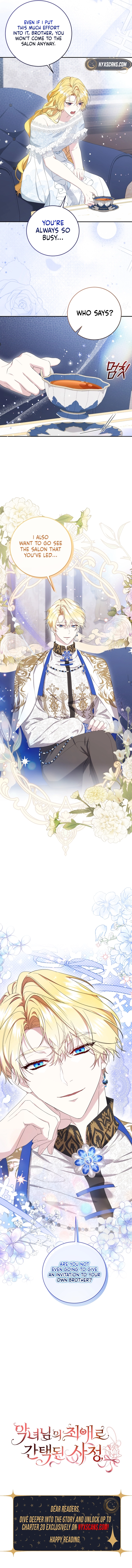 The Circumstances of Being Chosen as the Villainess's Favorite  Chapter 13 - Chapter 13 Page 9