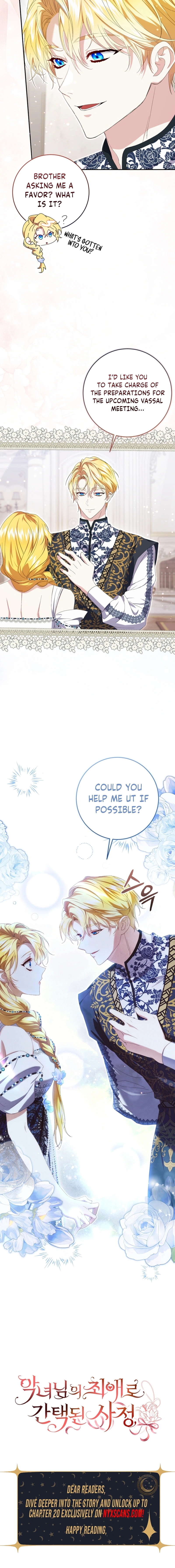 The Circumstances of Being Chosen as the Villainess's Favorite  Chapter 23 Page 13