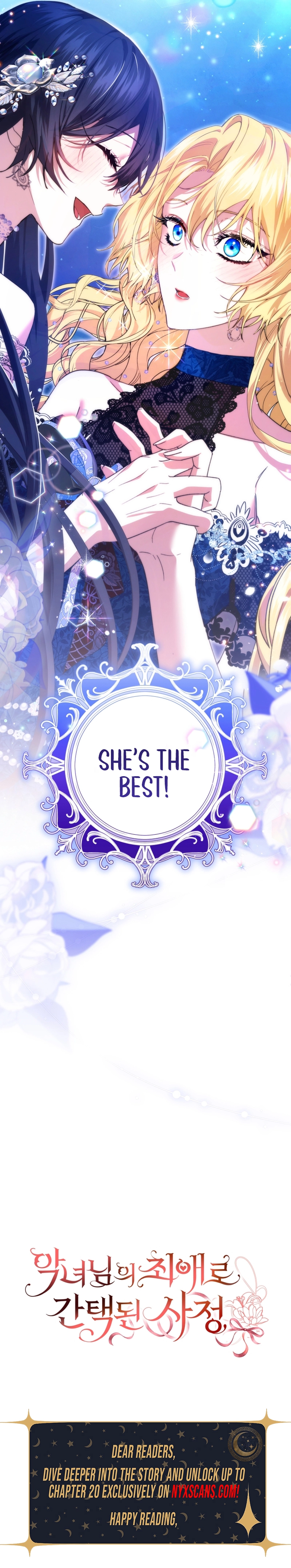 The Circumstances of Being Chosen as the Villainess's Favorite  Chapter 1 - Chapter 1 Page 20