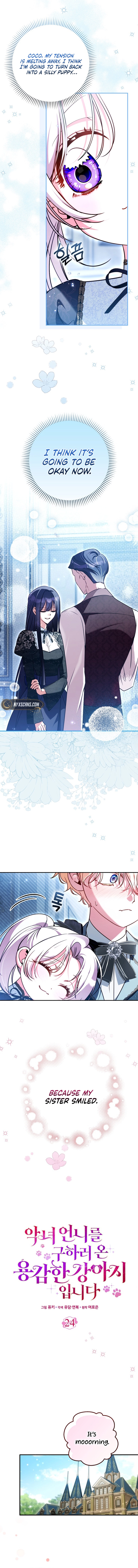 The Courageous Puppy on a Mission to Rescue the Villainous Sister Chapter 24 Page 9