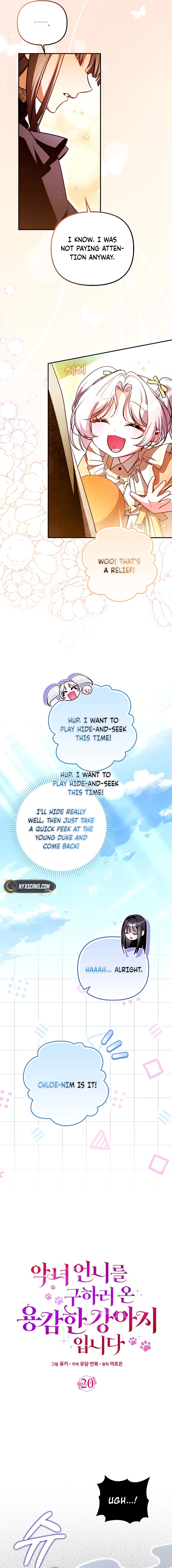 The Courageous Puppy on a Mission to Rescue the Villainous Sister Chapter 20 Page 8