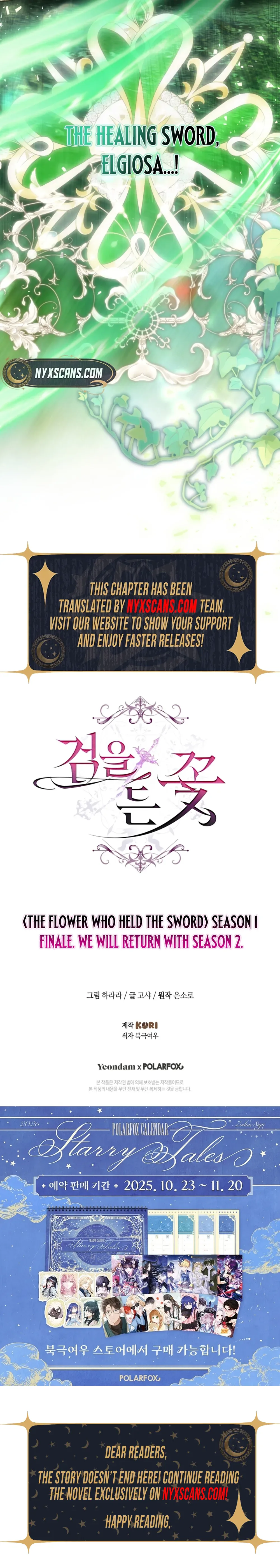 The Flower Who Bears The Sword Chapter 45 - Season One Finale Page 22