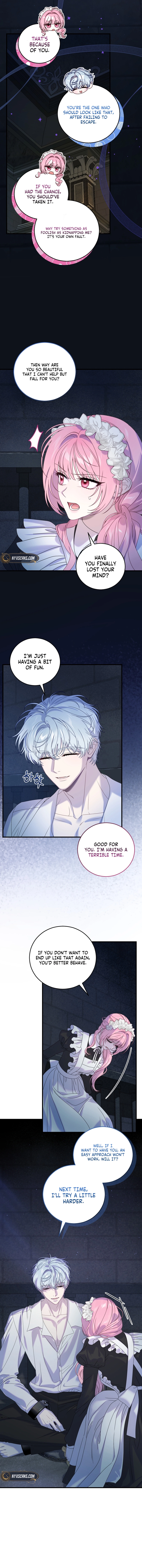 The obsessive, unhinged male lead is trying to imprison me. Chapter 20 - Chapter 20 Page 7