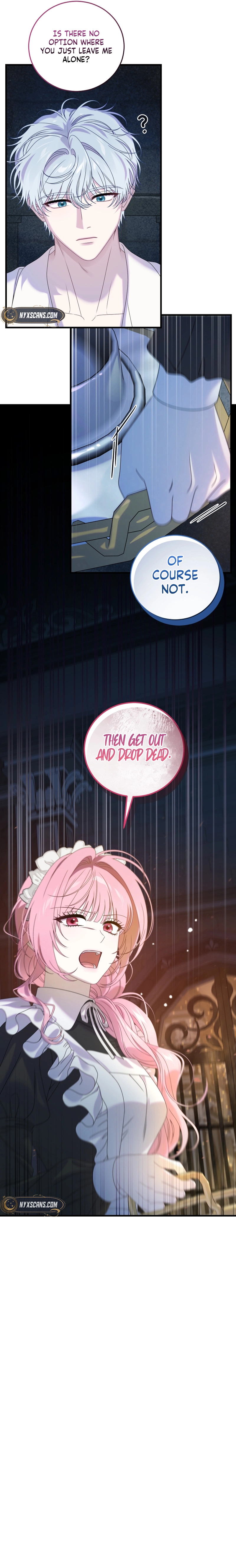 The obsessive, unhinged male lead is trying to imprison me. Chapter 20 - Chapter 20 Page 8