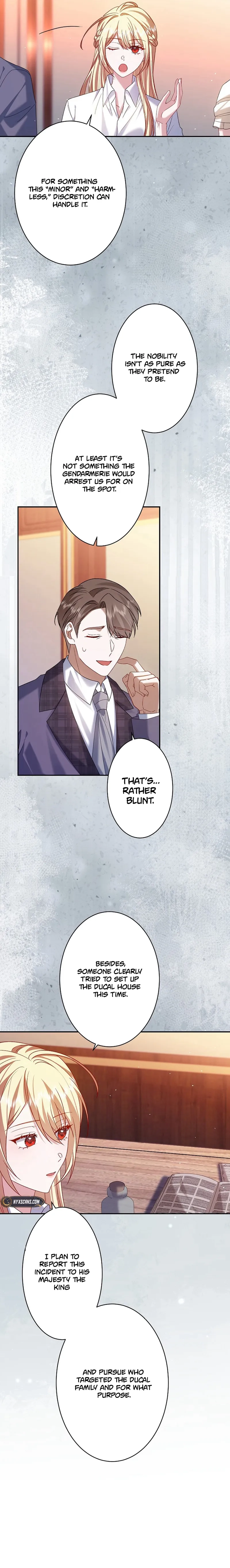 The Villainess Who Absolutely Wants to Break Off Her Engagement Can't Escape the Muscle Brain Prince Chapter 15 Page 20