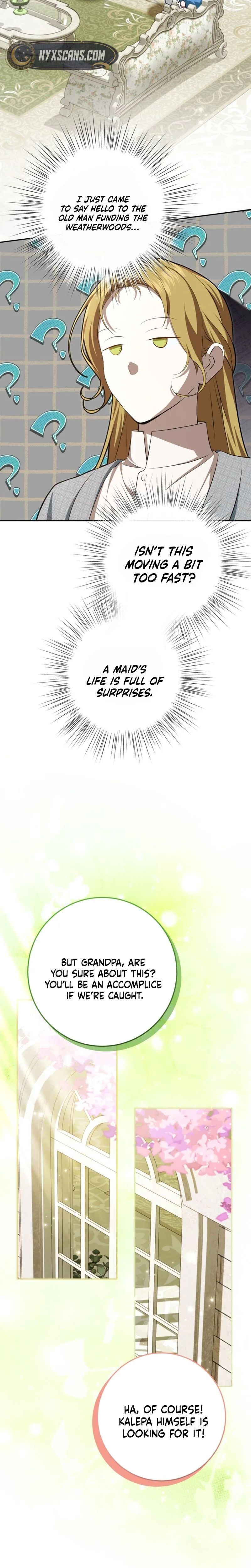 A Peaceful Maid Life While Hiding My True Power Chapter 33 Page 18
