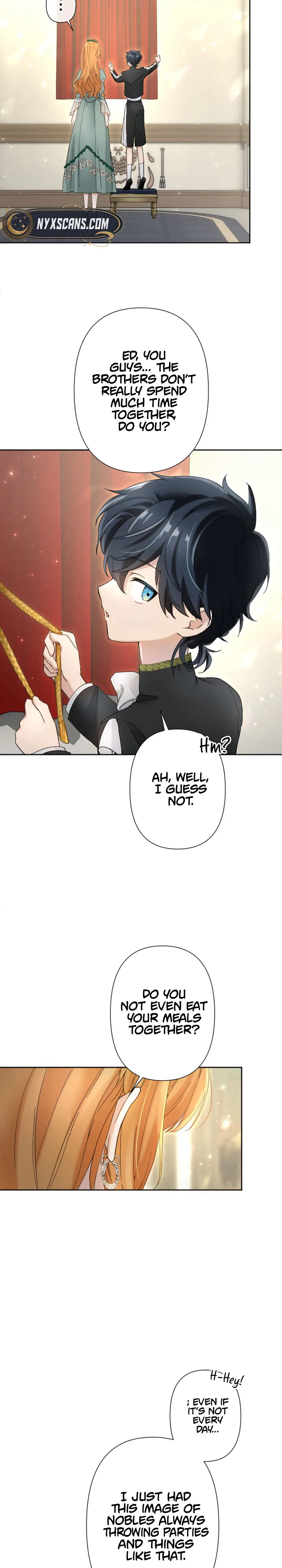 Became part of the family with the four brothers of the ducal Chapter 11 Page 17