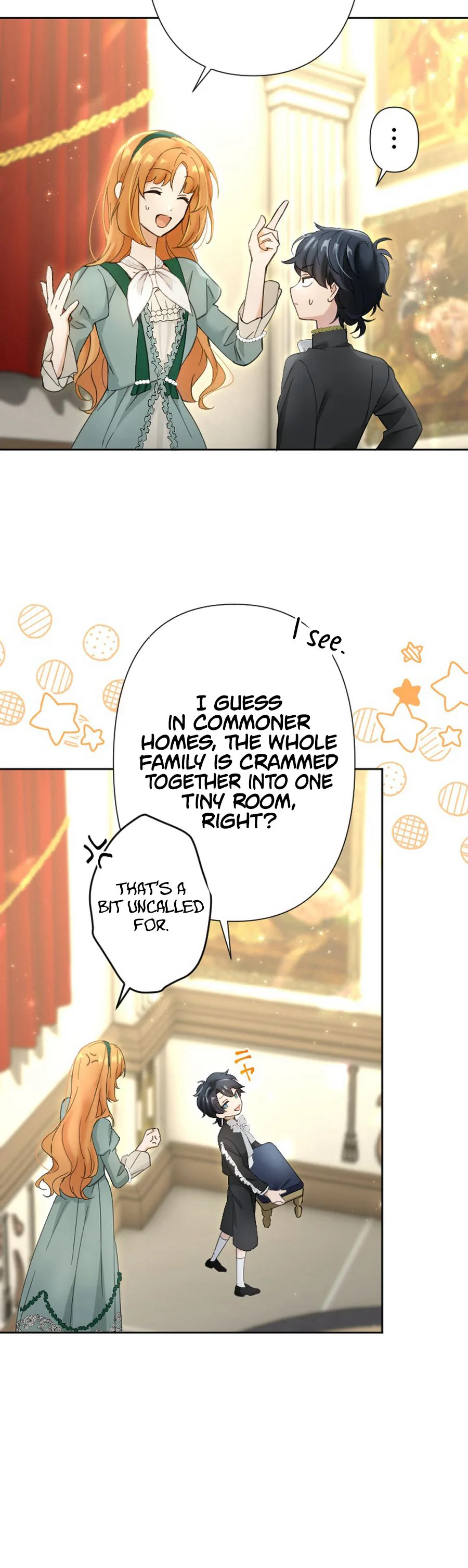 Became part of the family with the four brothers of the ducal Chapter 11 Page 18