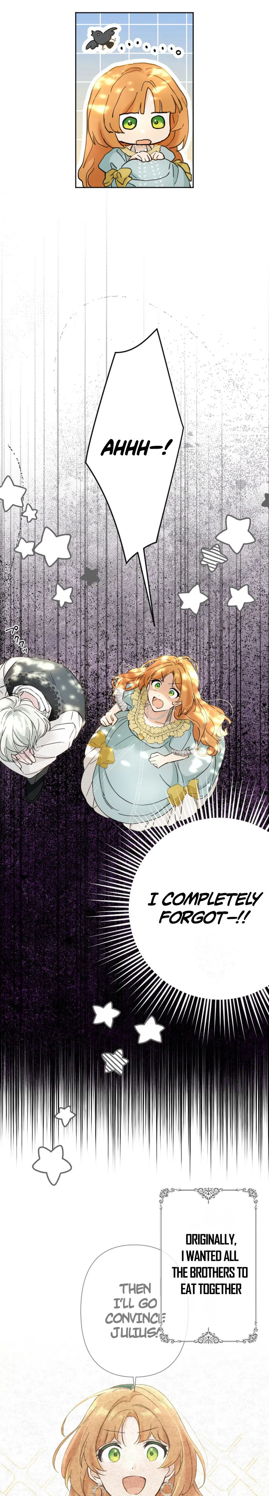 Became part of the family with the four brothers of the ducal Chapter 18 Page 22