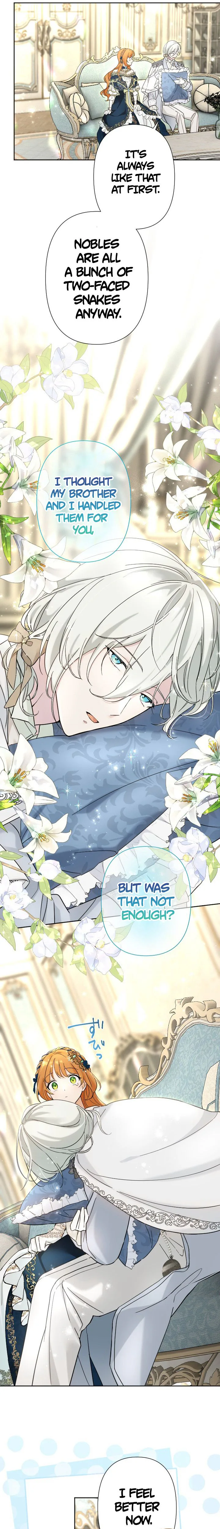 Became part of the family with the four brothers of the ducal Chapter 30 Page 34