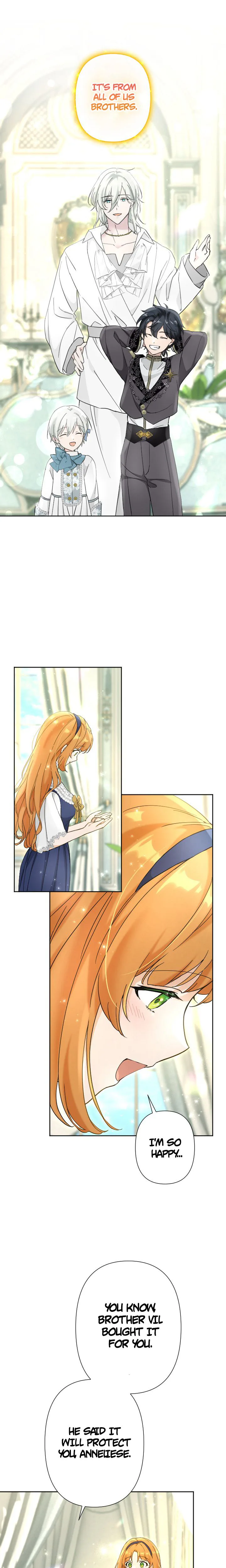 Became part of the family with the four brothers of the ducal Chapter 22 Page 19