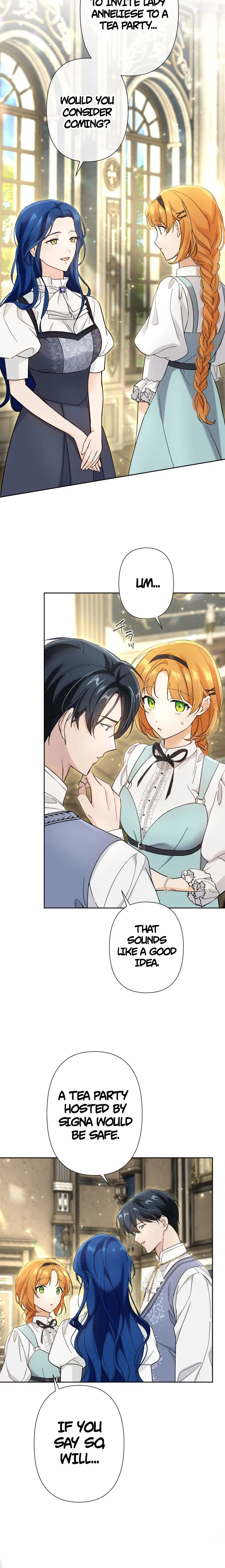 Became part of the family with the four brothers of the ducal Chapter 32 Page 8