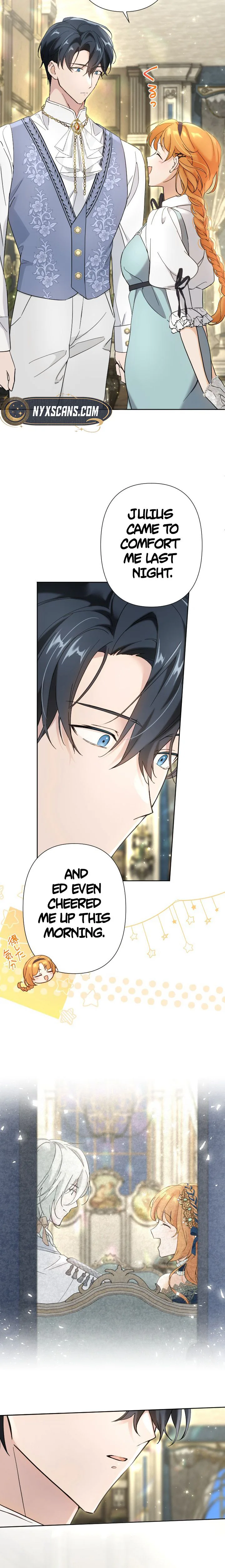 Became part of the family with the four brothers of the ducal Chapter 32 Page 14