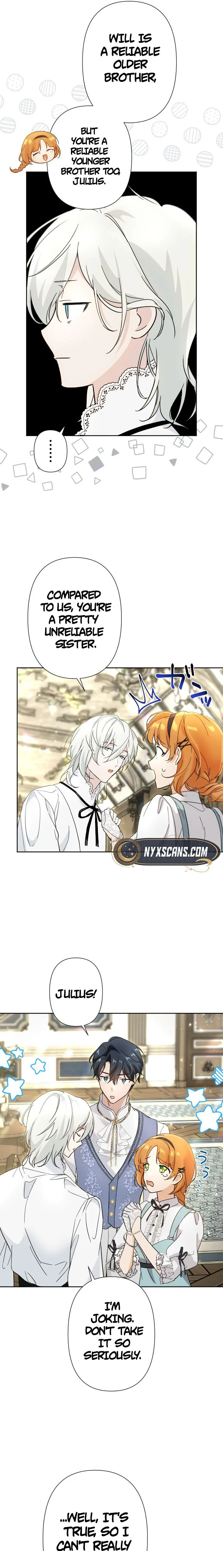 Became part of the family with the four brothers of the ducal Chapter 32 Page 31