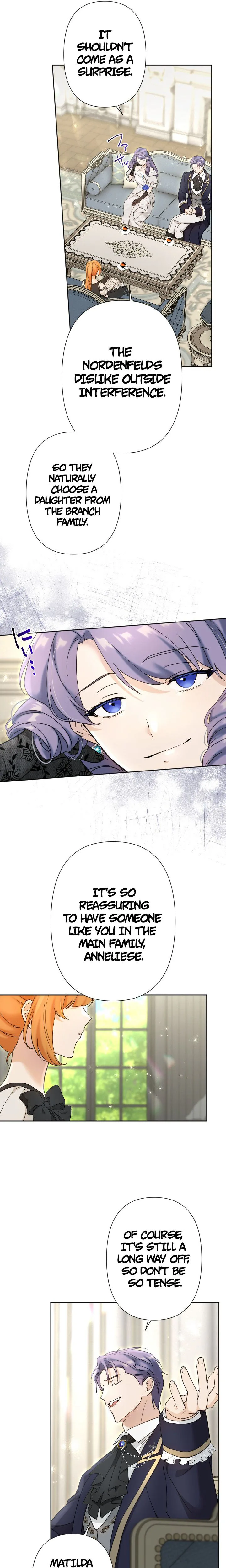 Became part of the family with the four brothers of the ducal Chapter 25 Page 16