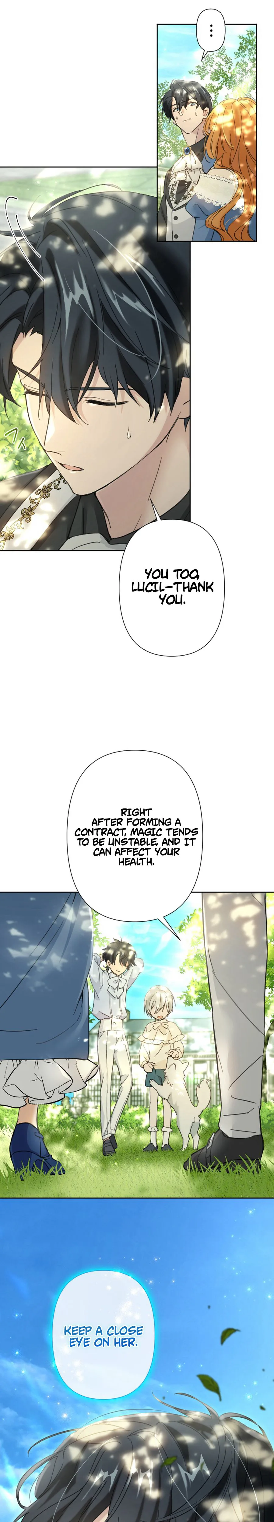 Became part of the family with the four brothers of the ducal Chapter 9 Page 32