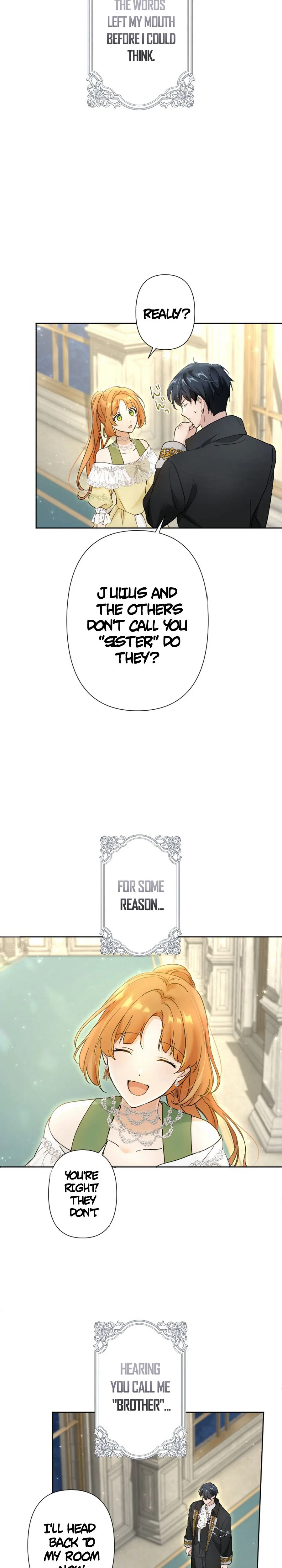 Became part of the family with the four brothers of the ducal Chapter 20 Page 38