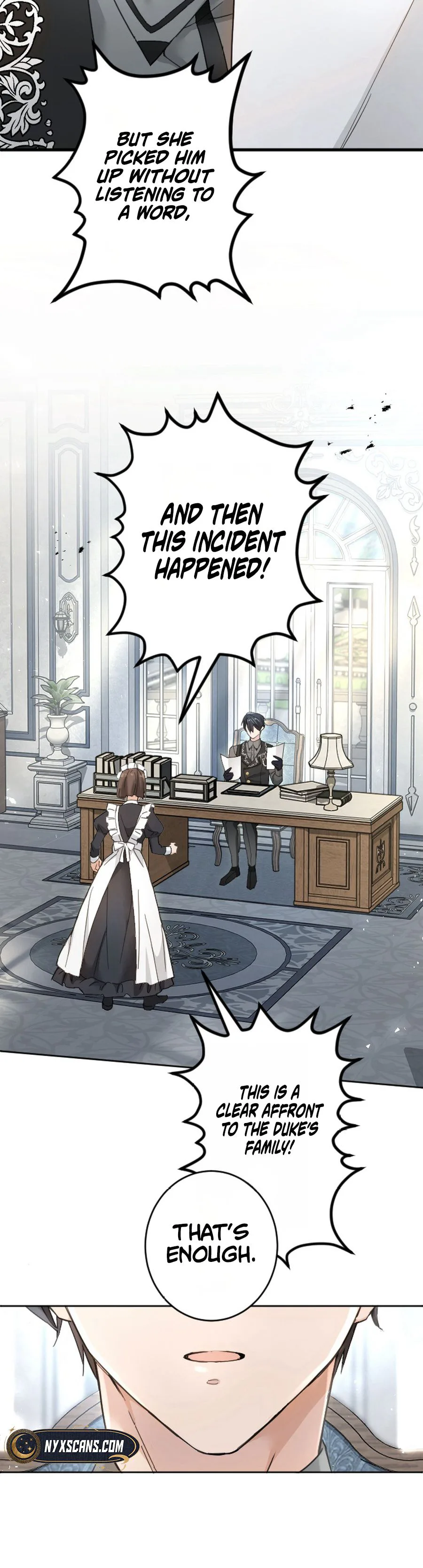 Became part of the family with the four brothers of the ducal Chapter 7 Page 29