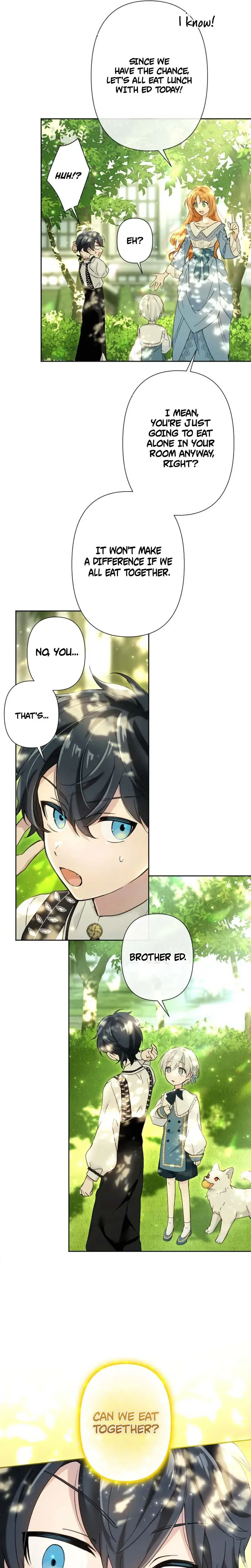 Became part of the family with the four brothers of the ducal Chapter 12 Page 17