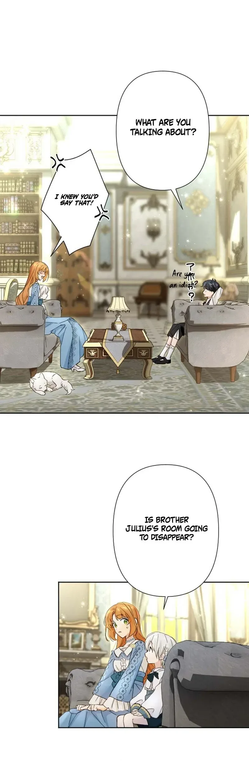 Became part of the family with the four brothers of the ducal Chapter 12 Page 28