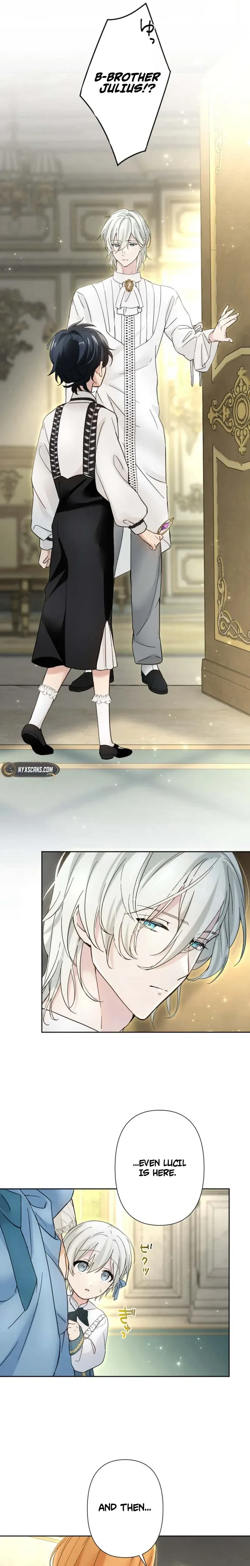 Became part of the family with the four brothers of the ducal Chapter 12 Page 35