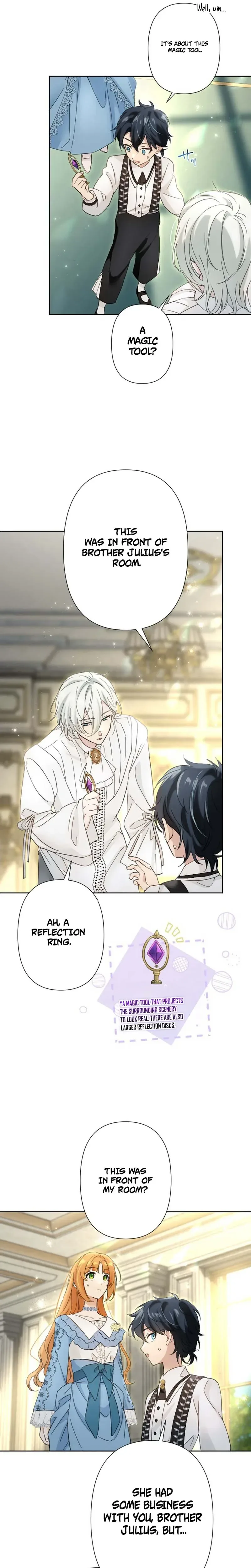 Became part of the family with the four brothers of the ducal Chapter 12 Page 37