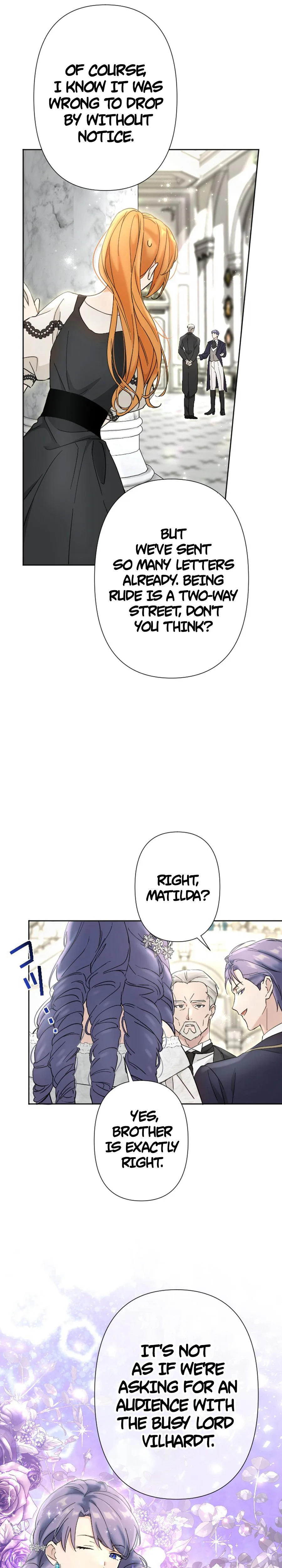 Became part of the family with the four brothers of the ducal Chapter 24 Page 26