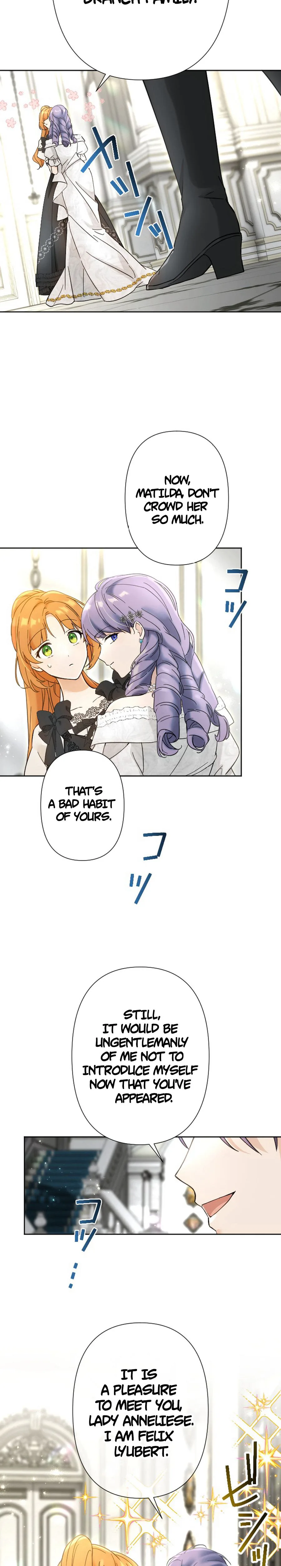Became part of the family with the four brothers of the ducal Chapter 24 Page 30