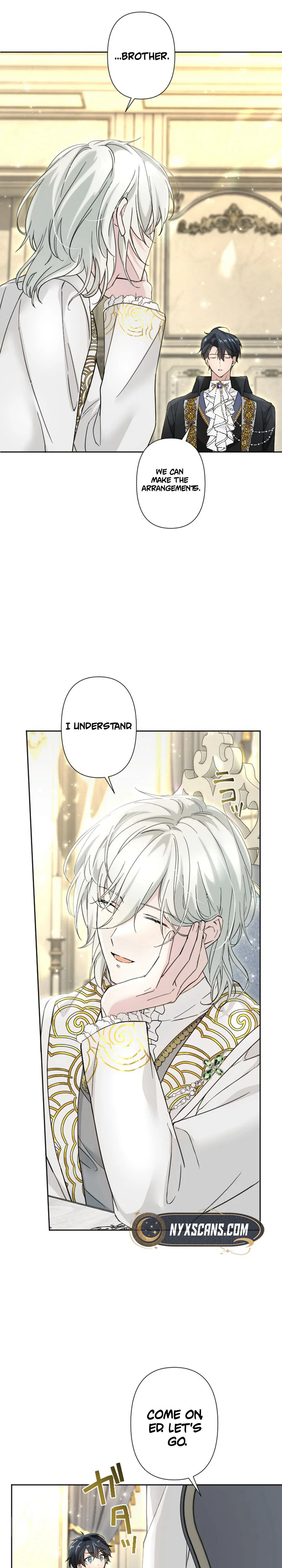 Became part of the family with the four brothers of the ducal Chapter 19 Page 34