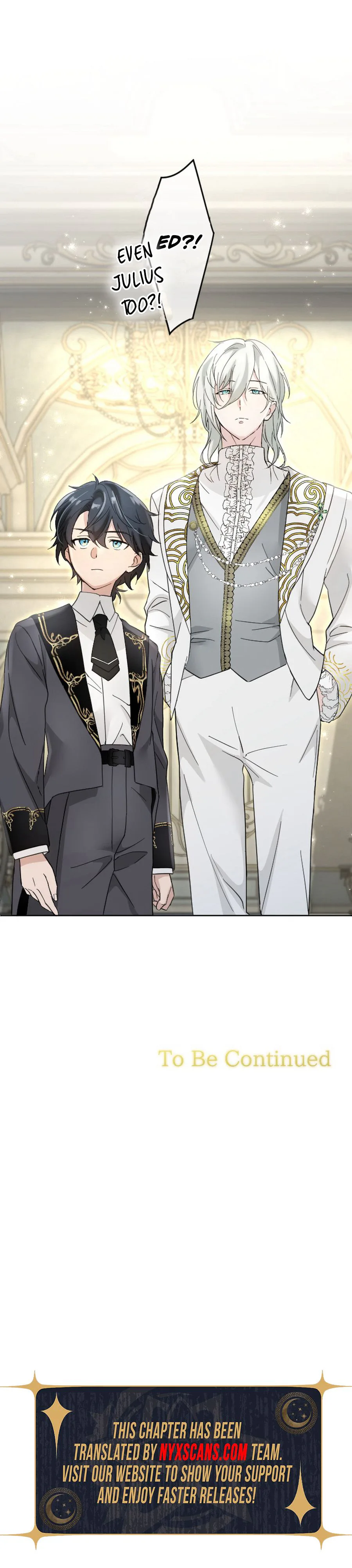 Became part of the family with the four brothers of the ducal Chapter 19 Page 39
