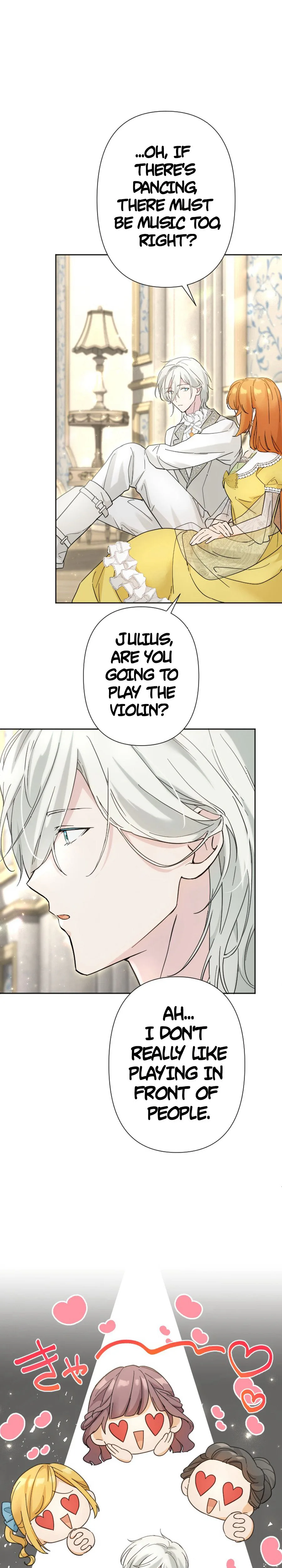 Became part of the family with the four brothers of the ducal Chapter 28 Page 11