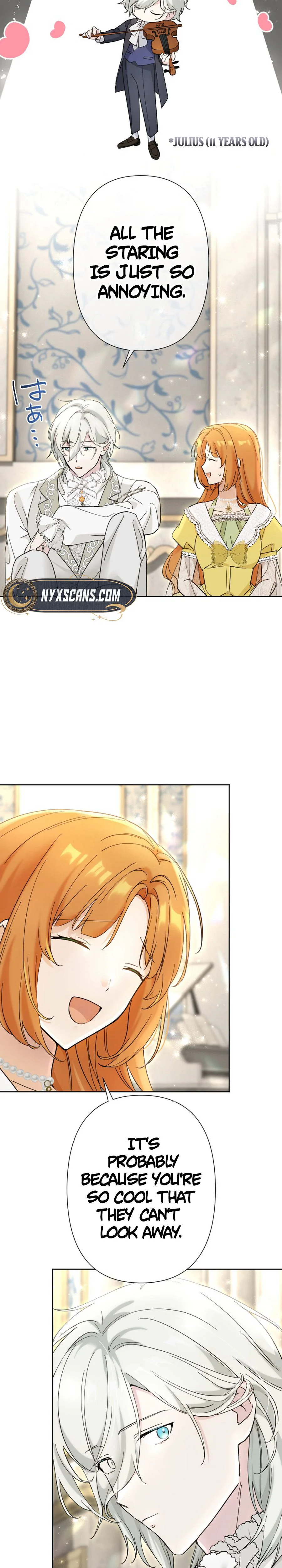 Became part of the family with the four brothers of the ducal Chapter 28 Page 12