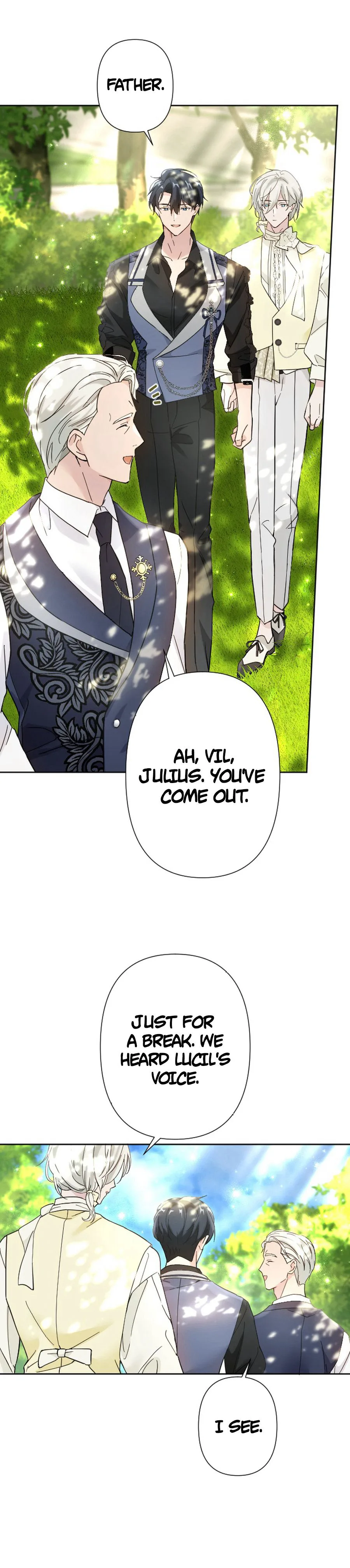 Became part of the family with the four brothers of the ducal Chapter 27 Page 8