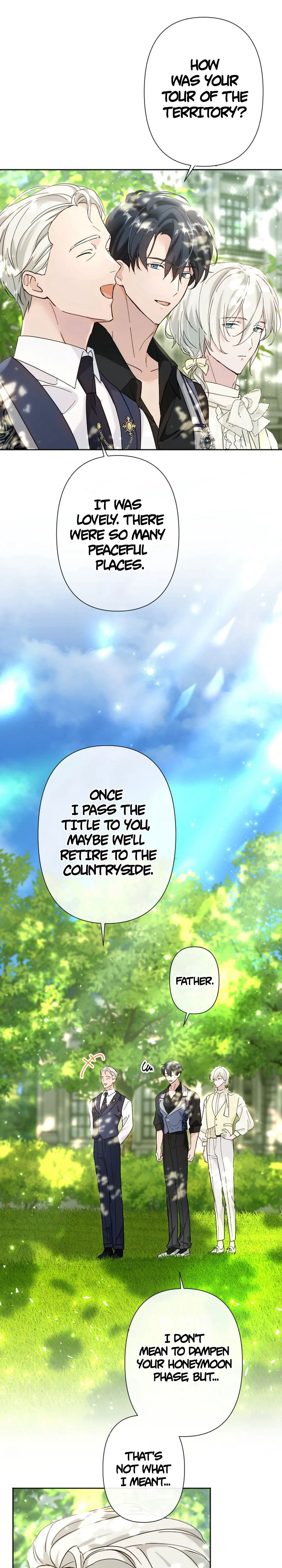 Became part of the family with the four brothers of the ducal Chapter 27 Page 9