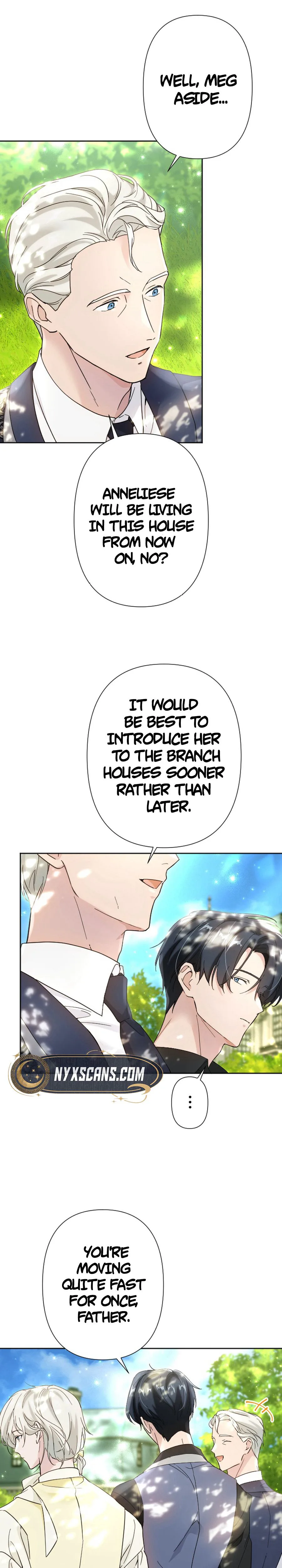 Became part of the family with the four brothers of the ducal Chapter 27 Page 12