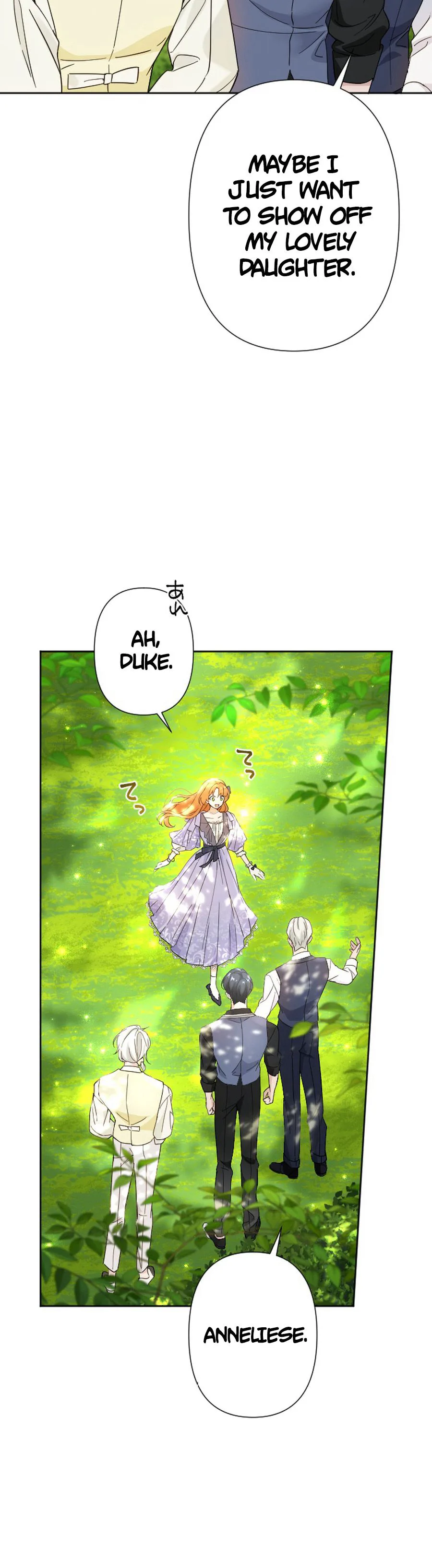 Became part of the family with the four brothers of the ducal Chapter 27 Page 13