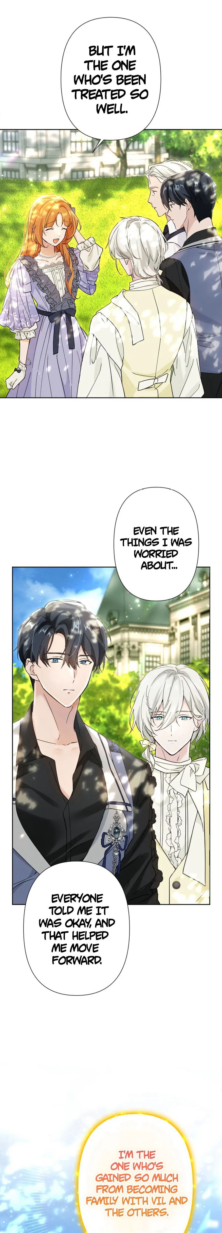 Became part of the family with the four brothers of the ducal Chapter 27 Page 17