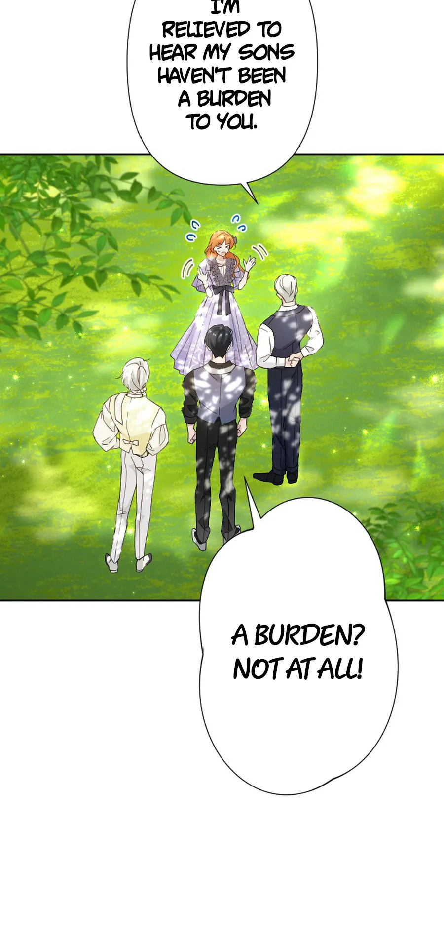 Became part of the family with the four brothers of the ducal Chapter 27 Page 19