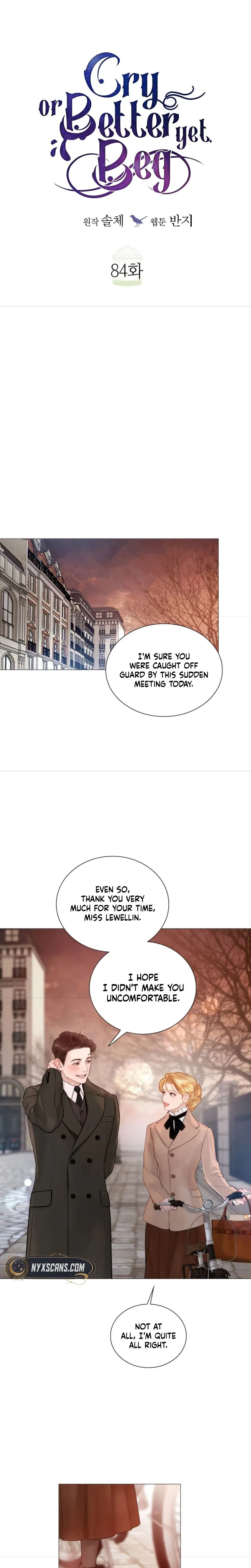 Cry, or Better Yet, Beg Chapter 84 Page 5
