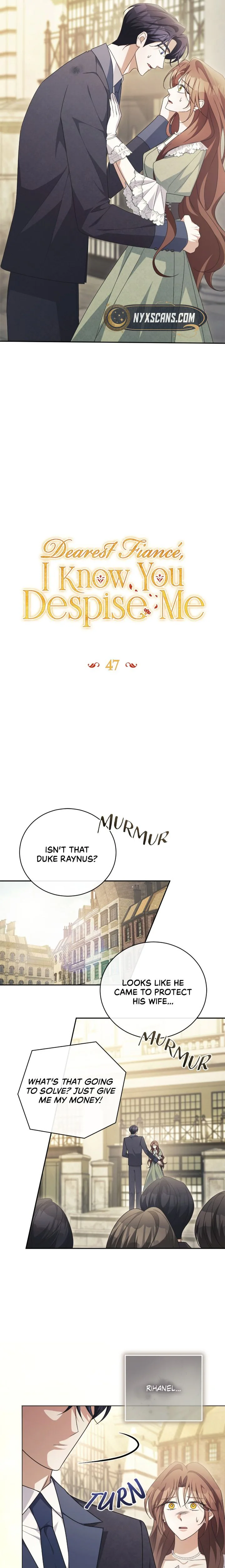 Dearest Fiancé, I Know You Despise Me Chapter 47 Page 6