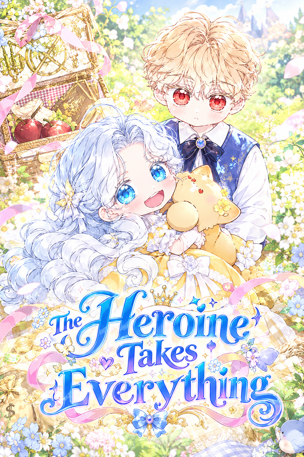 Cover of The Heroine Takes Everything