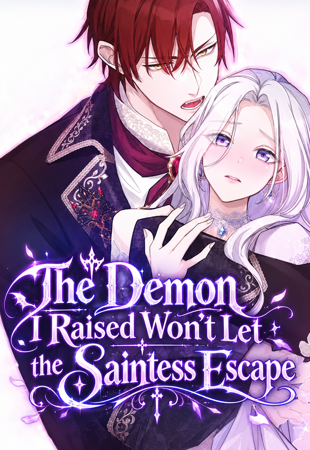 Cover of The Demon I Raised Won’t Let the Saintess Escape