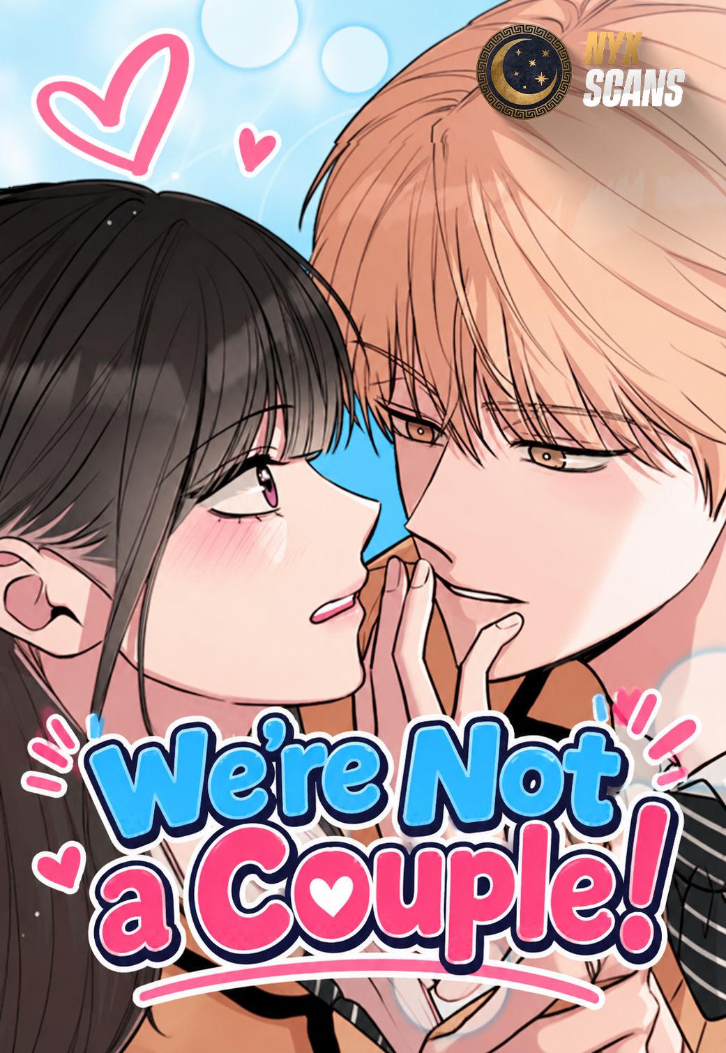 We're not a couple!