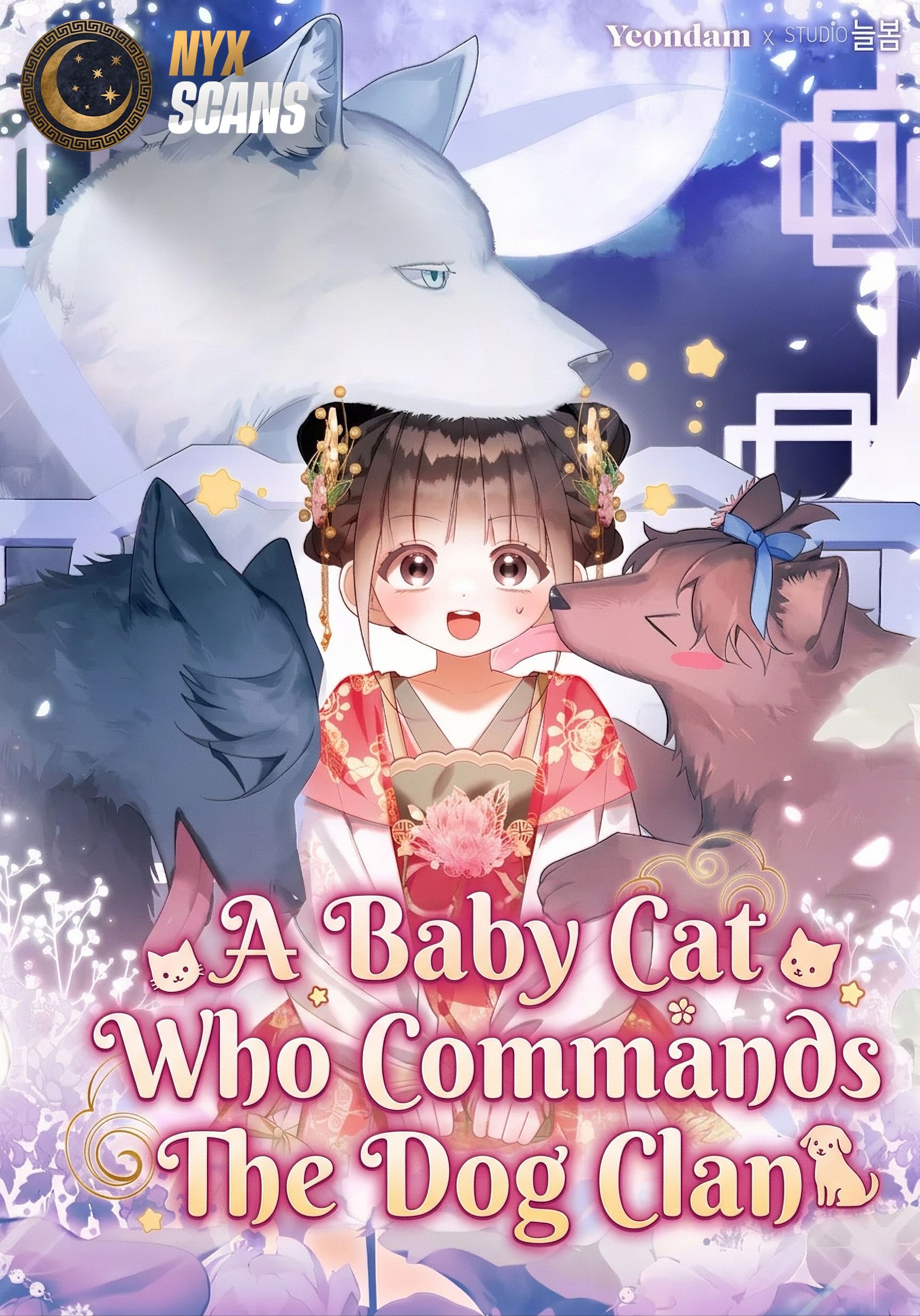 Cover of A Baby Cat Who Commands the Dog Clan